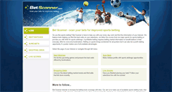 Desktop Screenshot of betscanner.com